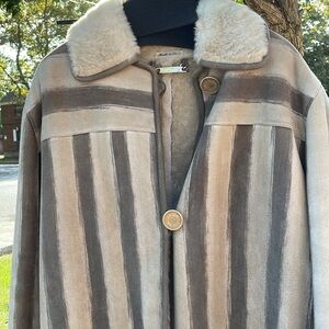 Fendissime by Fendi shearling coat